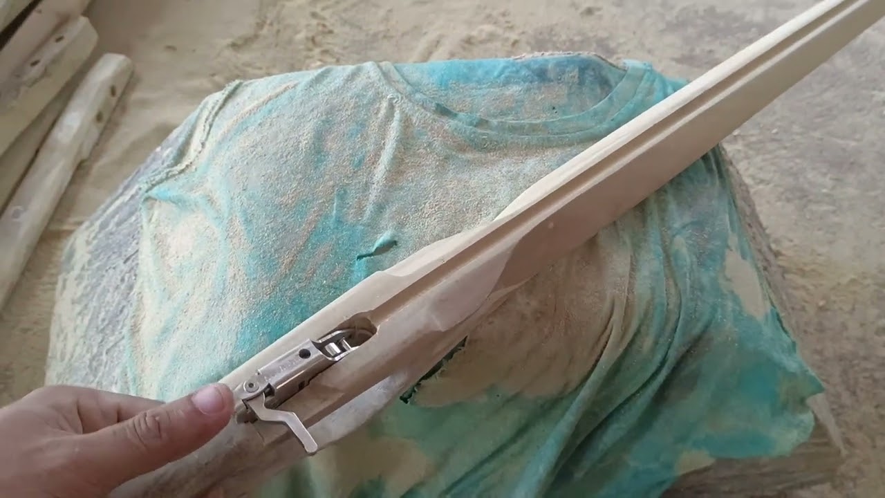 Pag lalagay Ng trigger mechanism sa Wooden pana