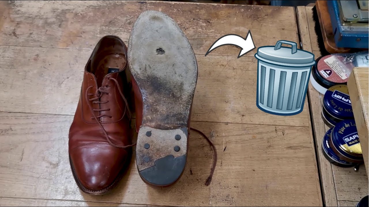Hole in the sole = TRASH ??  | Fratelli Rossetti