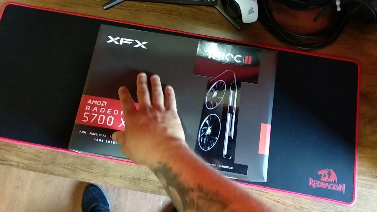 UNBOXING RX5700XT XFX THICC II