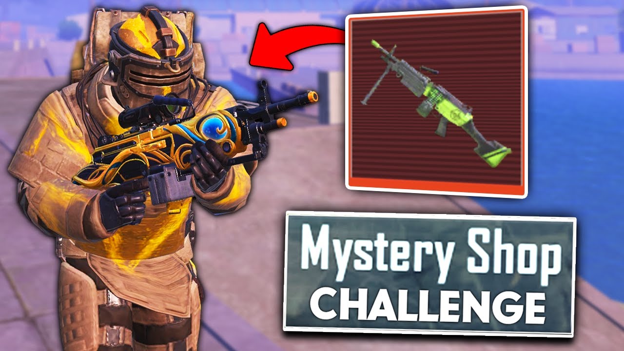 M249 COBRA MYSTERY SHOP CHALLENGE ✅ PUBG Metro Royale