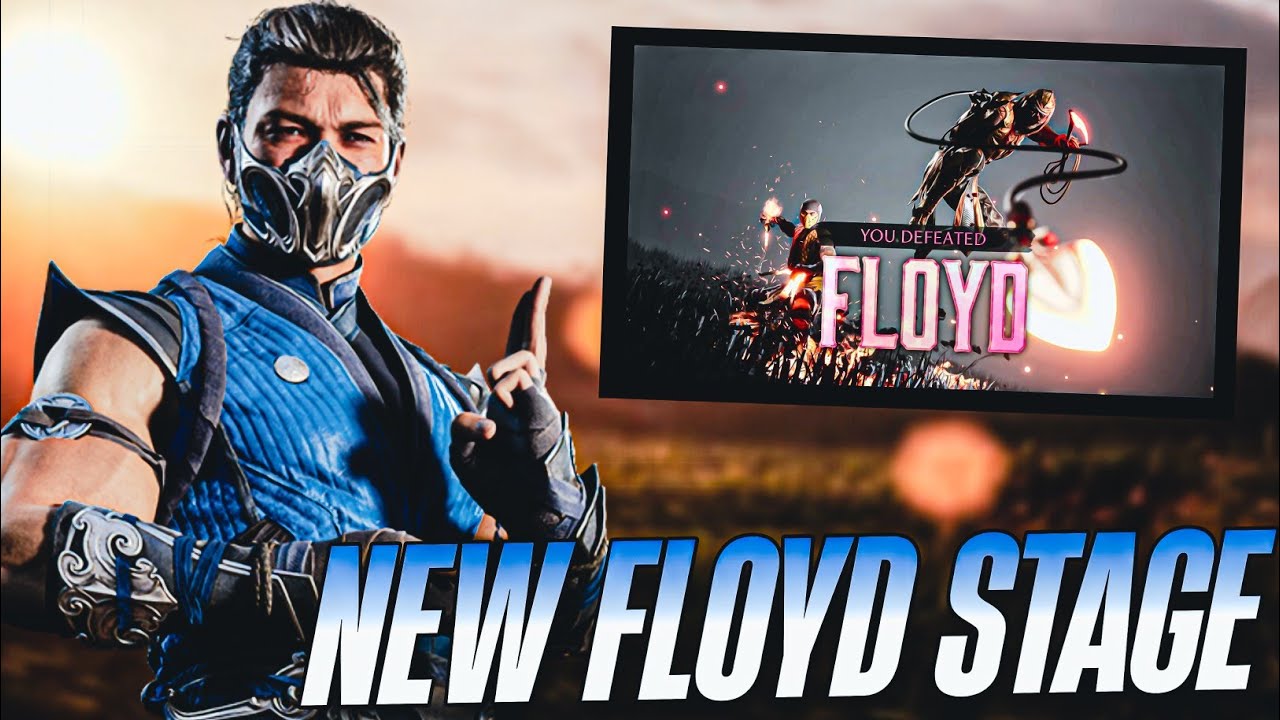 Using The New Floyd Special Stage For The FIRST TIME In Mortal Kombat 1 (The Field)
