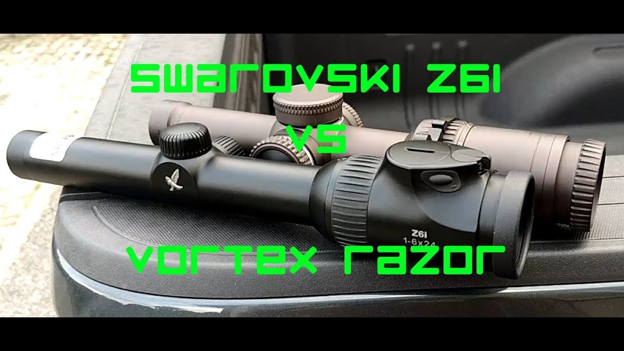 Swarovski Z6i 1-6x24 4-I против Vortex Razor HD Gen II 1-6x24 JM-1