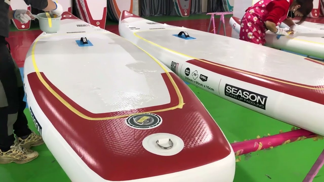 how isup is assembled - Making standup Paddle board