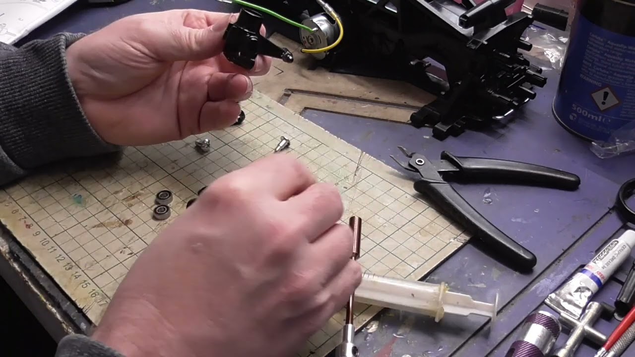 Tamiya GF 02 Squash Van - Build Part 11 to 15