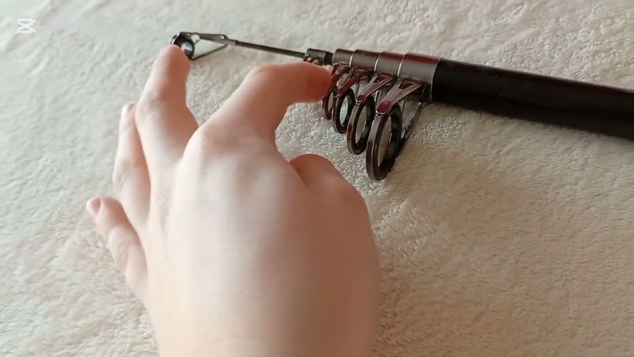 můj nový prut na rybi😁