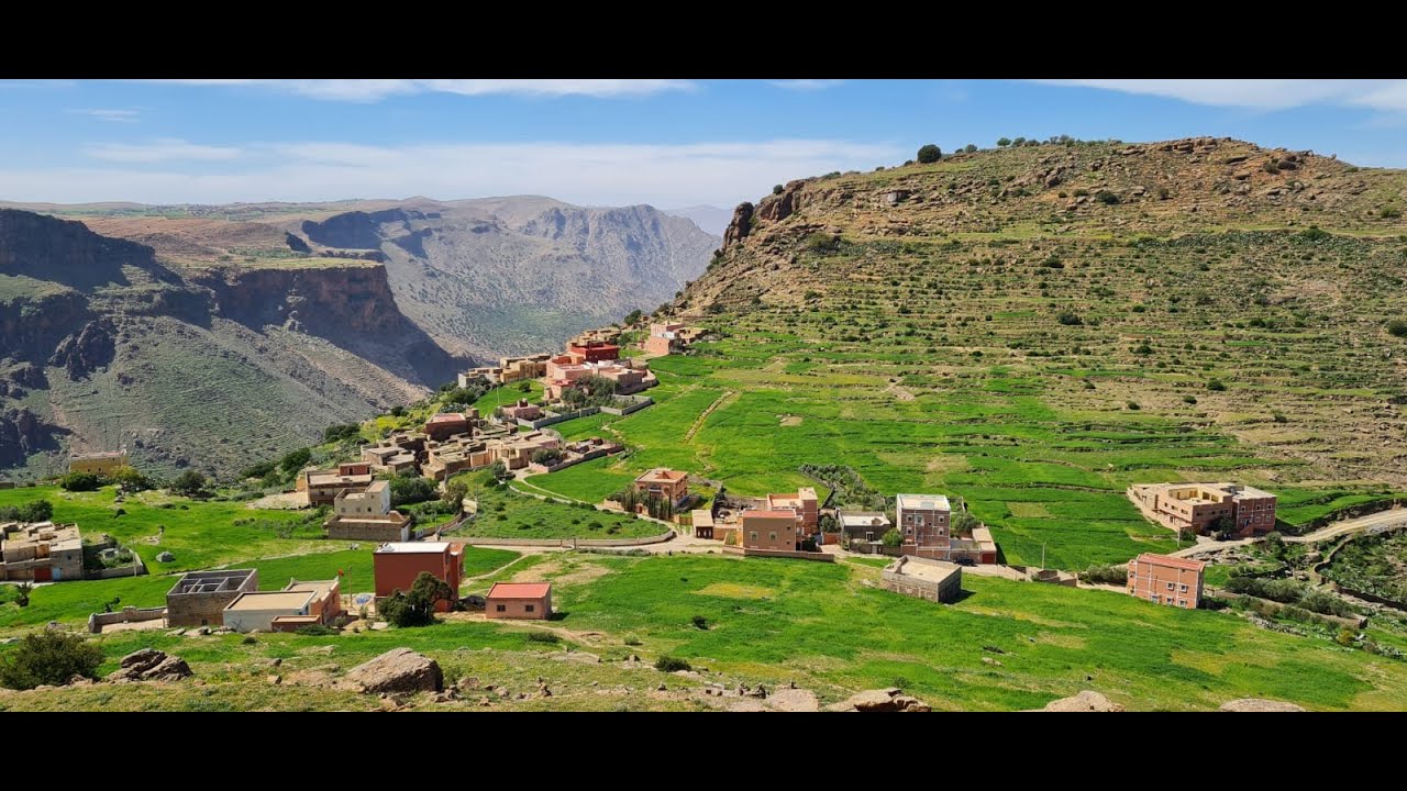 مشاهد جميلة من دوار أكرض نتسكدلت بإقليم تزنيت
