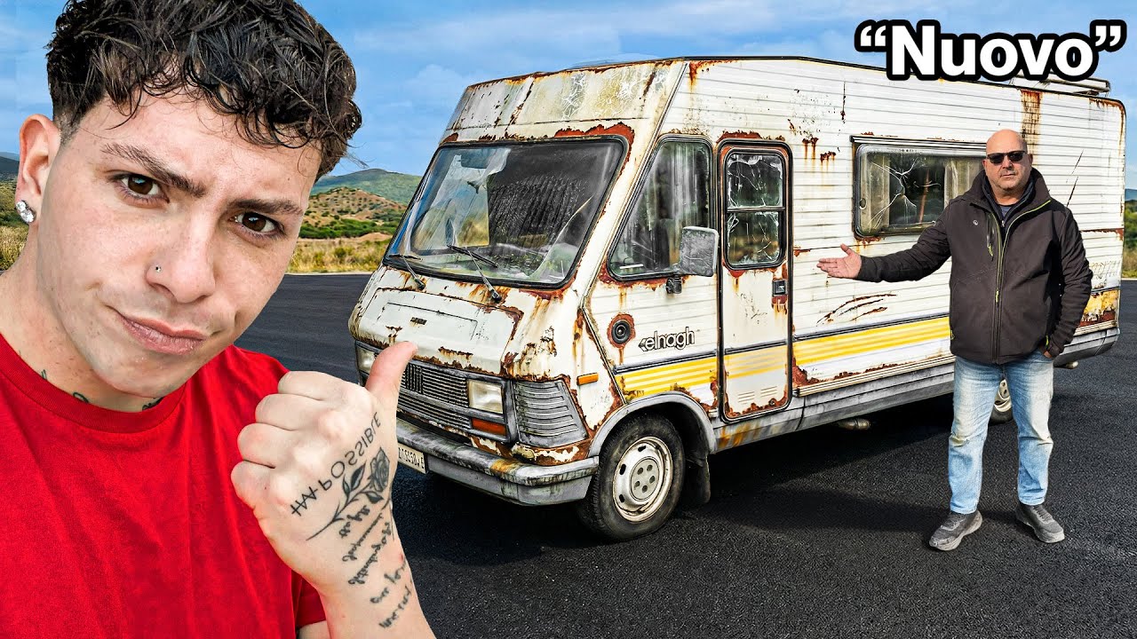 IO E MIO PADRE TRASFORMIAMO IL NOSTRO CAMPER - EP.1