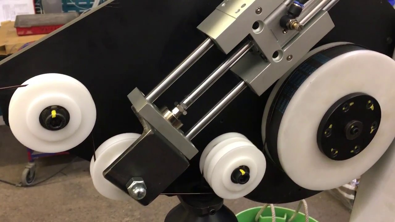 WT300 machine with HDP PB Wire tension unit