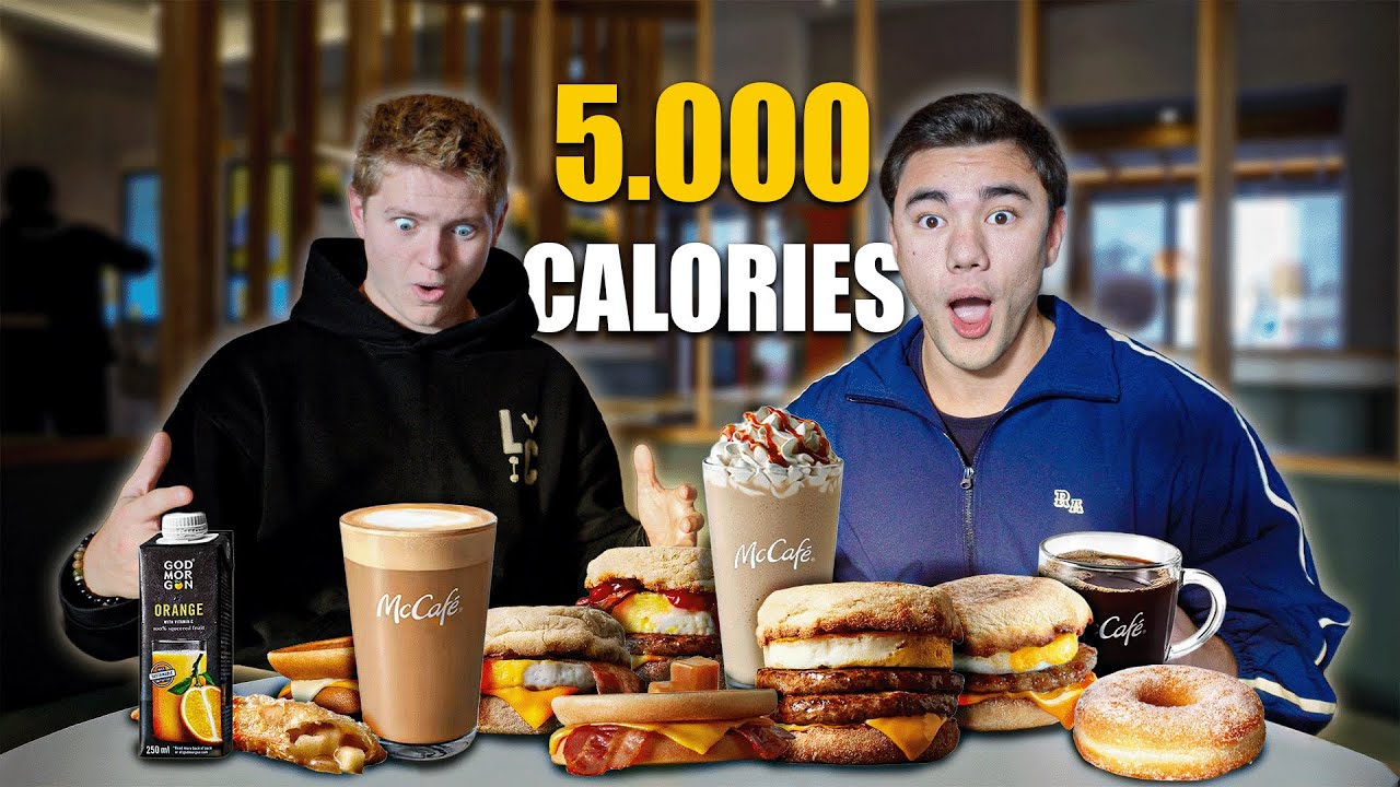 Vi Testade Hela McDonalds Frukost Meny