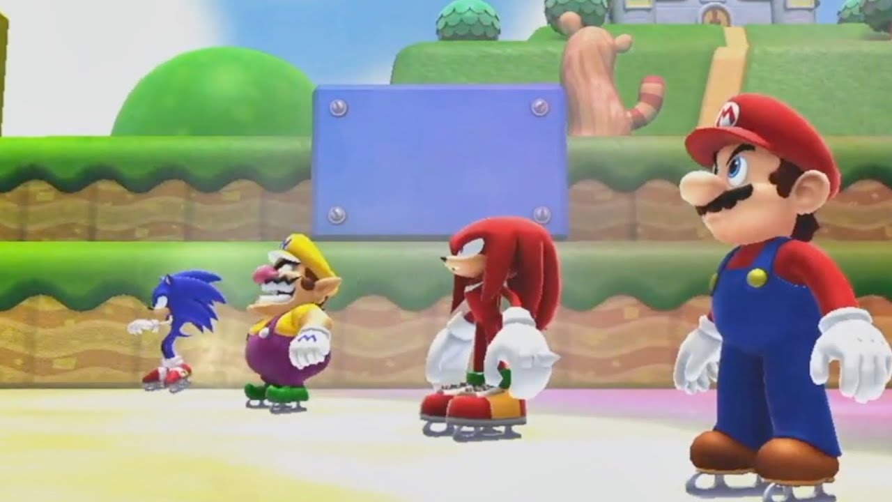 Mario and Sonic at the Sochi 2014 Olympic Winter Games - Figure Skating Spectacular