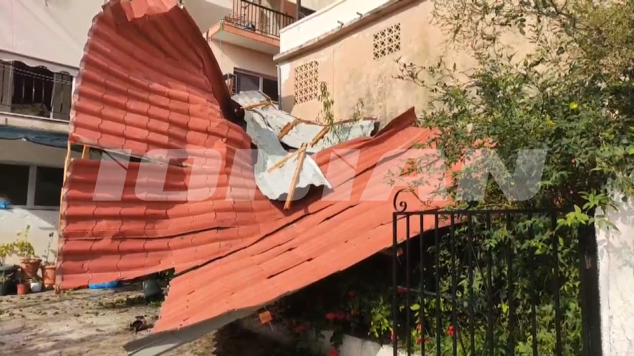 Ζάκυνθος| Ζημιές από το πέρασμα της κακοκαιρίας