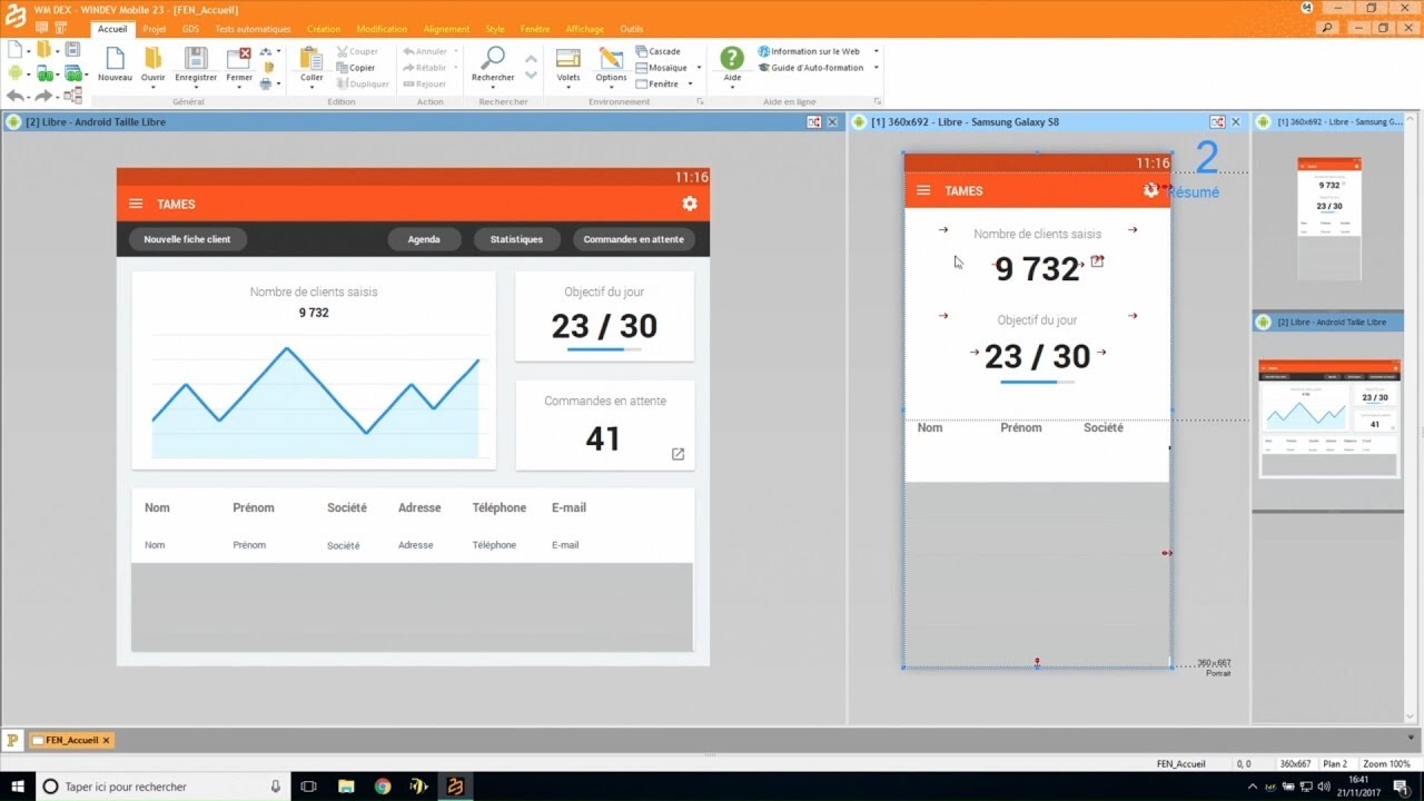 Des nouveaut&eacute;s WINDEV Mobile 23 qui am&eacute;liorent l'Exp&eacute;rience Utilisateur
