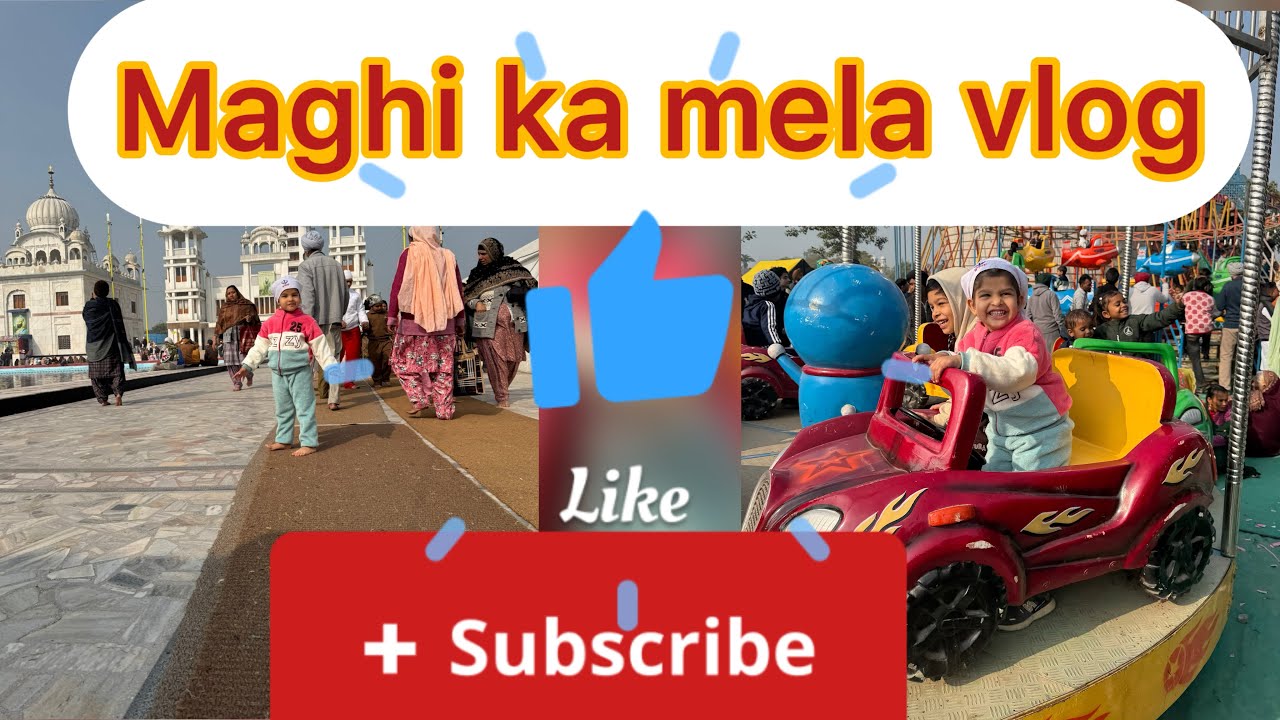 Maghi da mela ( Makar Sankranti ) #new #punjabi #vlogs #video #makarsankranti #mela #waheguruji 