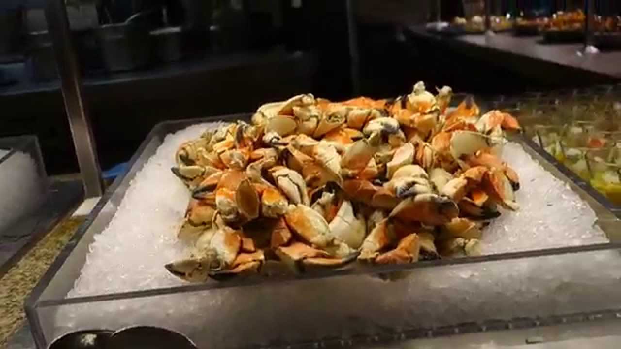 Bacchanal Buffet 2015 Walk Thru - Caesars Palace, Las Vegas