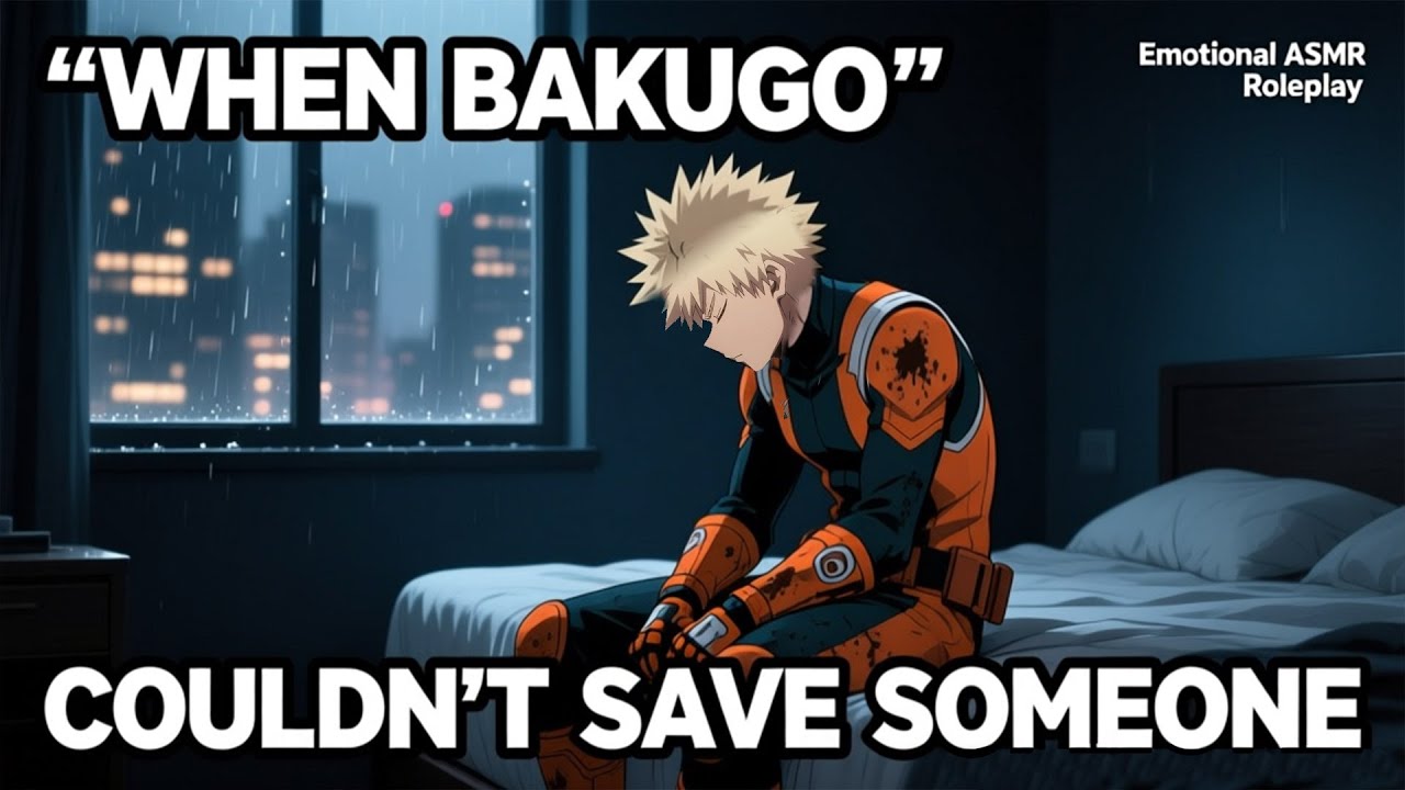 When Bakugo Couldn't Save Someone | Emotional Comfort ASMR