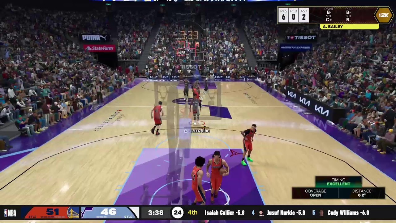NEW YEAR GAME VS. GSW