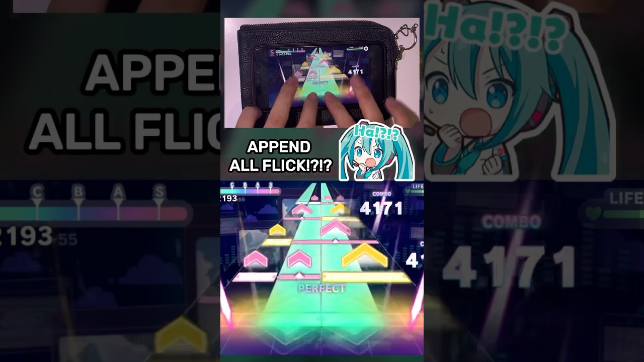 ALL FLICK in Project Sekai?? 【Intense Voice of Hatsune Miku [APPEND]】