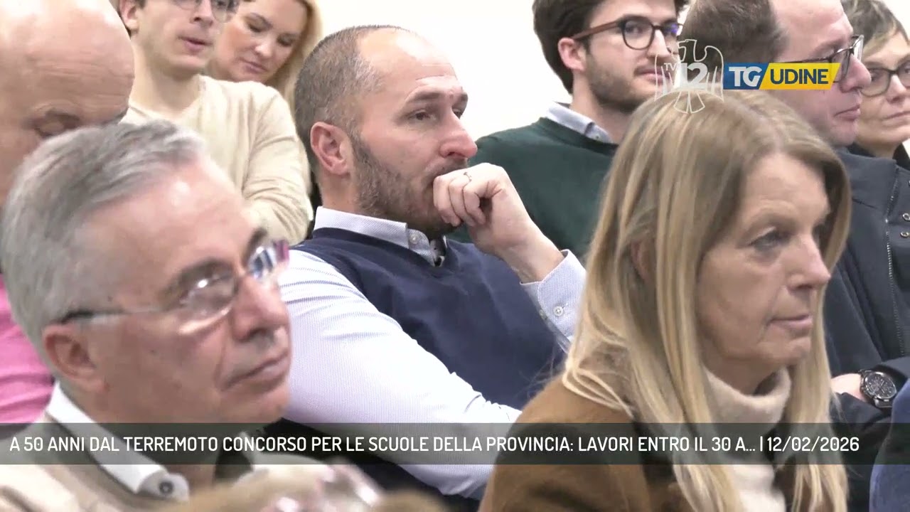 A 50 ANNI DAL TERREMOTO CONCORSO PER LE SCUOLE DELLA PROVINCIA: LAVORI ENTRO IL 30 A... | 12/02/2026