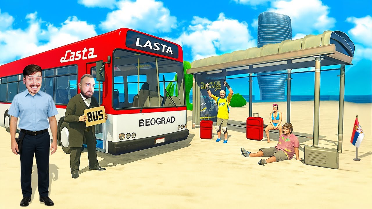POSTAJEMO VOZAČI AUTOBUSA U BEOGRADU  U GTA 5 !!! GTA 5 ŽIVOT #15