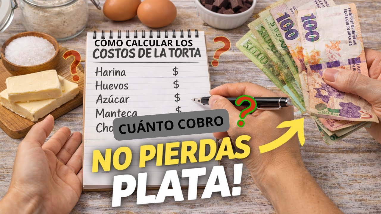 ¿Cuánto cobrar una torta? Cómo calcular costos fácil. No pierdas dinero! #cuantocobrar #costos