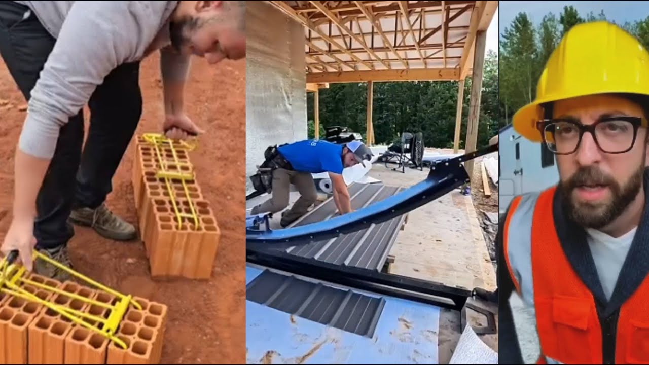 Engineer Trend - Creative Skills 👉 Part 5 #adamrose #construction #engineering #workers #moments
