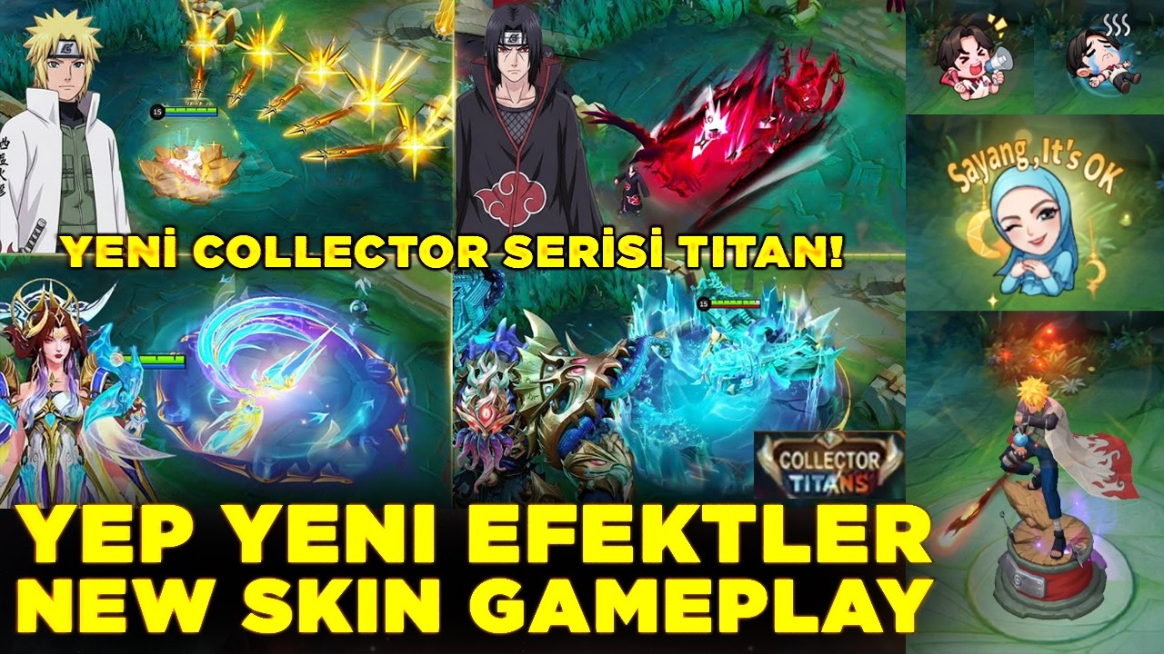 YENİ COLLECTOR SERİSİ CROCK TITAN! GUSION MINATO JULIAN ITACHI ZETIAN STARLIGHT GAMEPLAY VE DAHASI