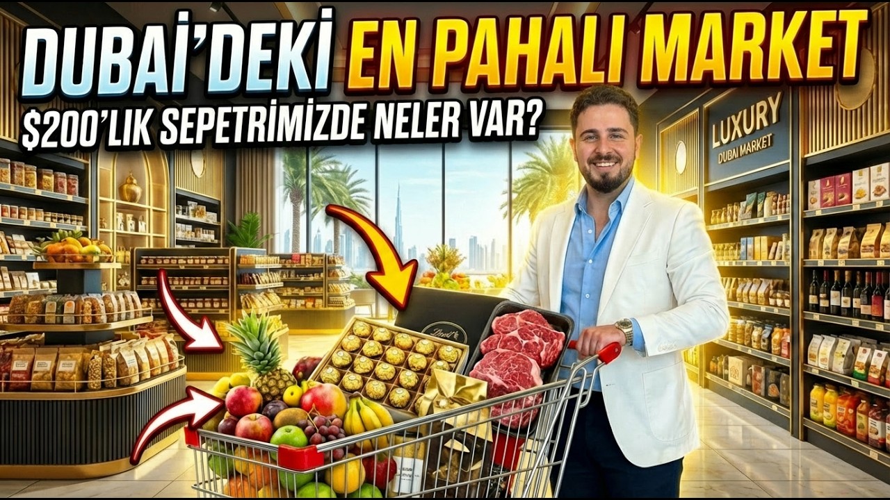 KİLOSU 800 TL DOMATES Mİ OLUR? I DUBAI’NIN EN LÜKS MARKETİ SPINNEYS MARKET FİYAT İNCELEMESİ