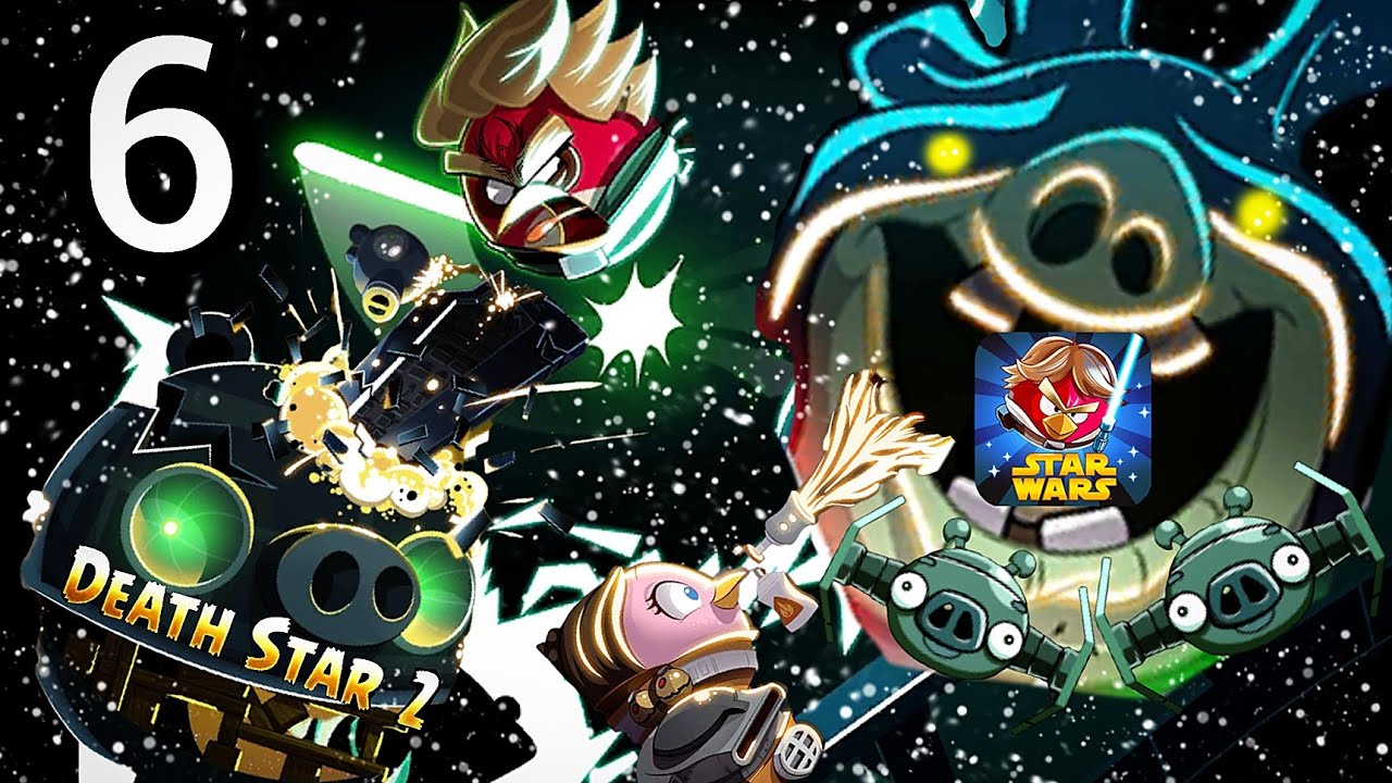 6.Angry Birds Star Wars - Mobile Gameplay Walkthrough Adventures (Modded)