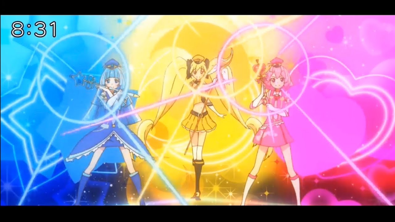 ハトプリOP曲とポリキュアOP映像を良い感じに合わせてみた