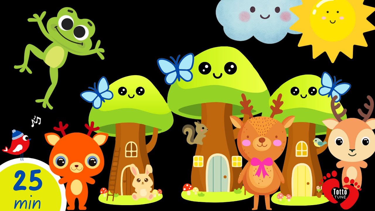 Baby Sensory High Contrast | Forest Friends Visual Stimulation for Babies