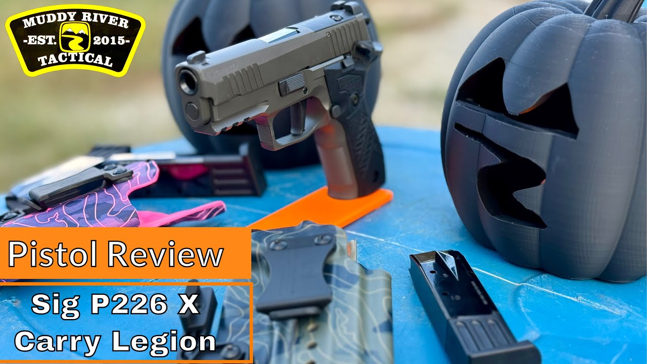 Sig P226 X Carry Legion — первые впечатления на стрельбище