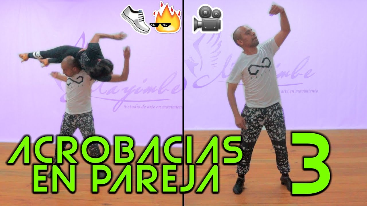 Acrobacias / Cargadas de Baile en Pareja 3 WOW + Salida | Tutorial Básico Paso a Paso con Mayimbe