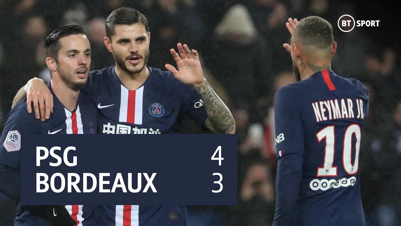 PSG vs Bordeaux (4-3) | Ligue 1 highlights