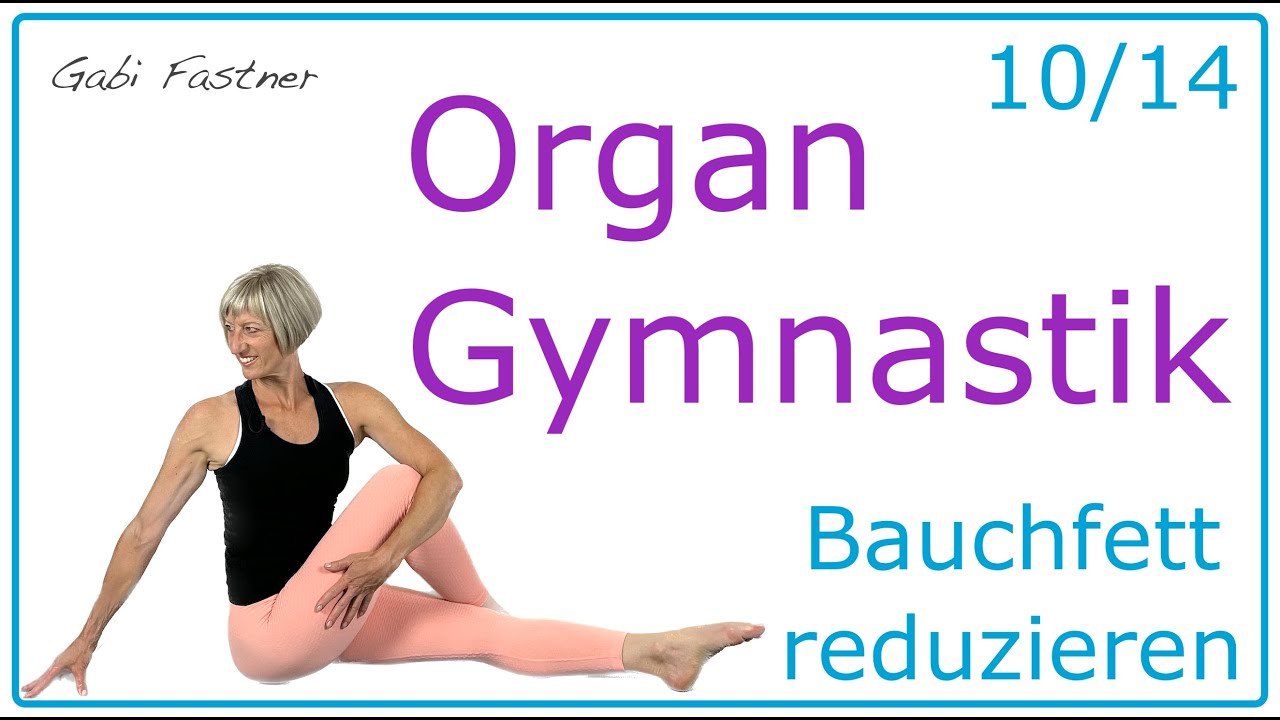 10/14❗️30 min. Organ Gymnastik | Organe in Form mit Mattentraining