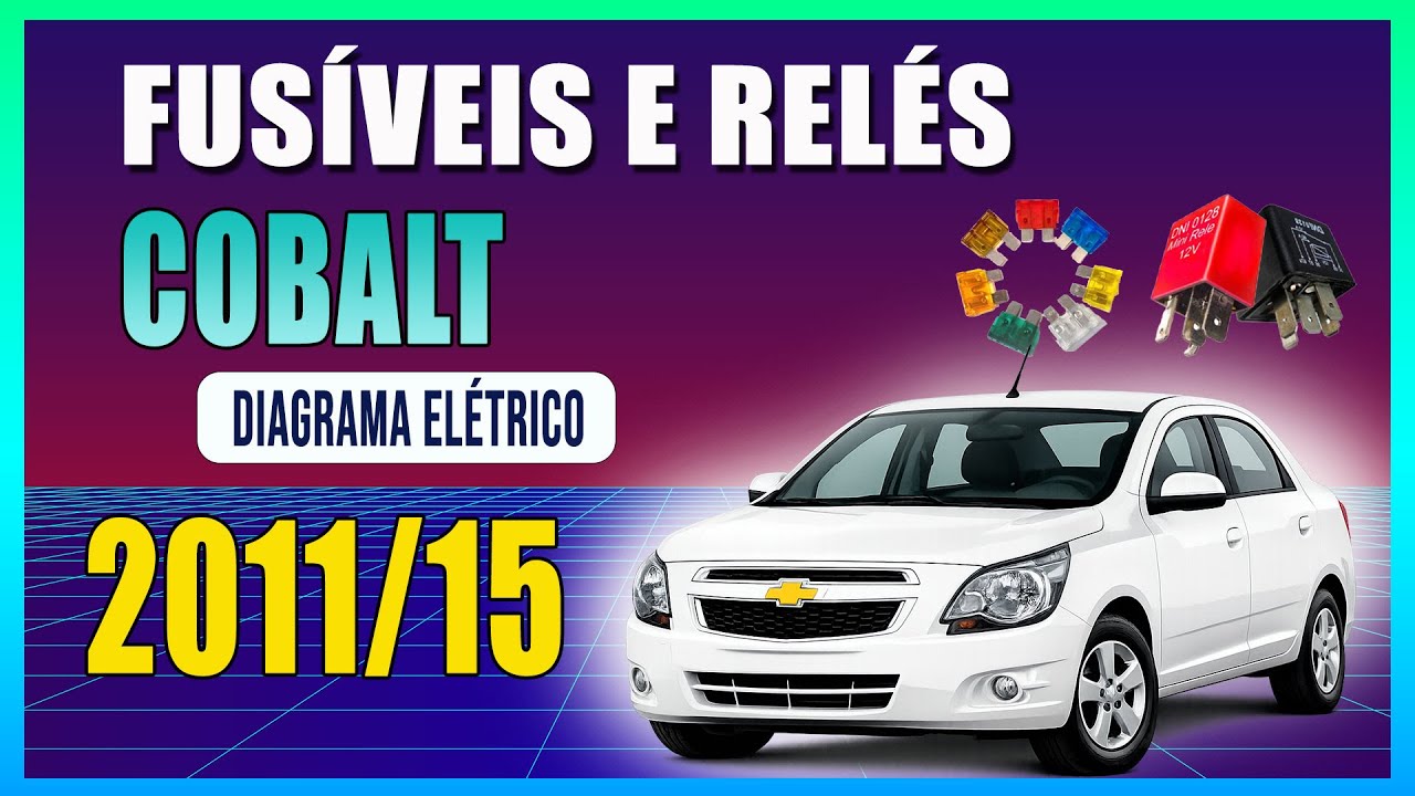 FUNÇÃO DOS FUSÍVEIS E RELÉS CHEVROLET COBALT (2011/2015)