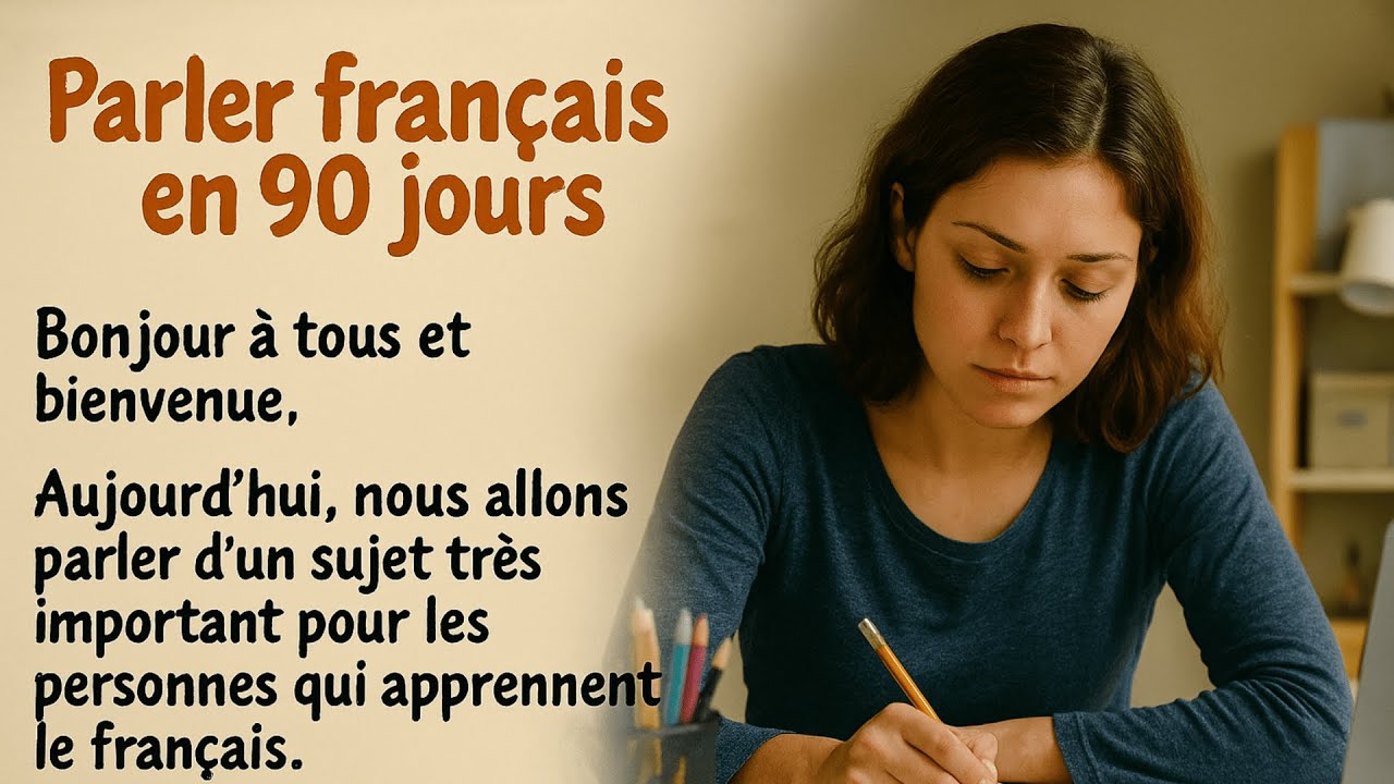Speak French in 90 Days | French  Listening Practice (B1- B2)