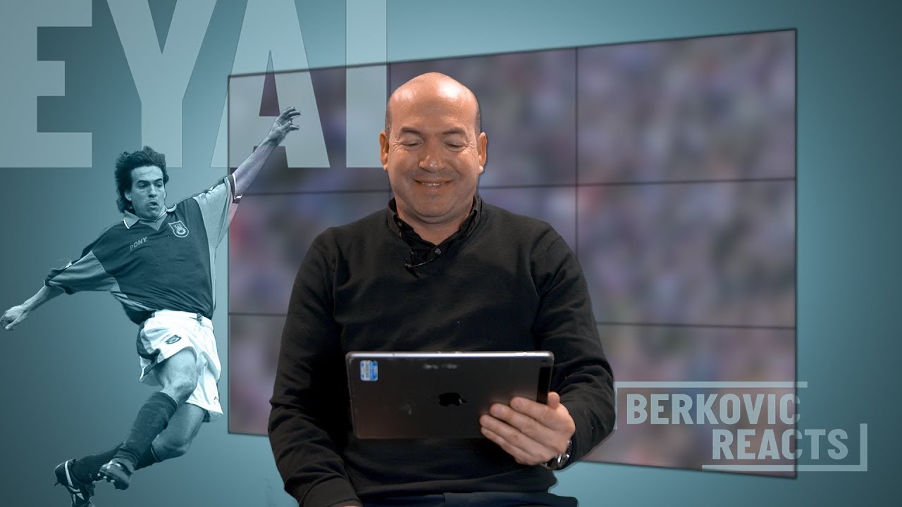 EYAL BERKOVIC REACTS TO HIS WEST HAM UNITED GOALS