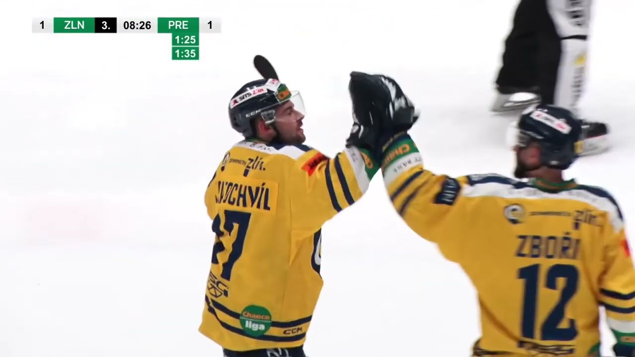 PSG Berani Zlín vs. HC ZUBR Přerov (Chance liga, 48. kolo)