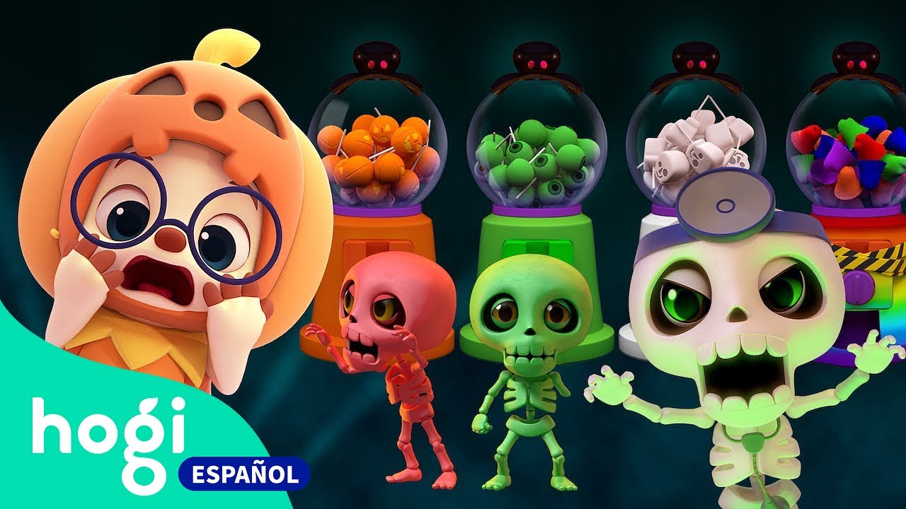 ¡Bu!⭐️Especial de Halloween para Niños⭐️🎃Aprende Colores con la Tienda de Dulces | Hogi en español