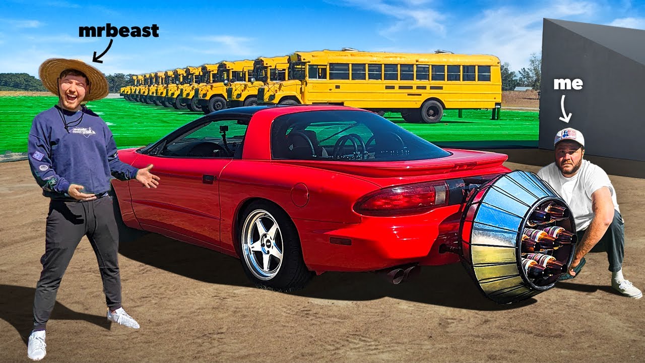 We Built a Jet Powered Car for MrBeast