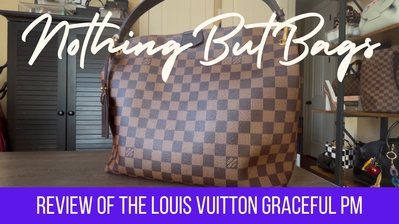 Review of the Louis Vuitton Graceful PM #louisvuittonbagreview