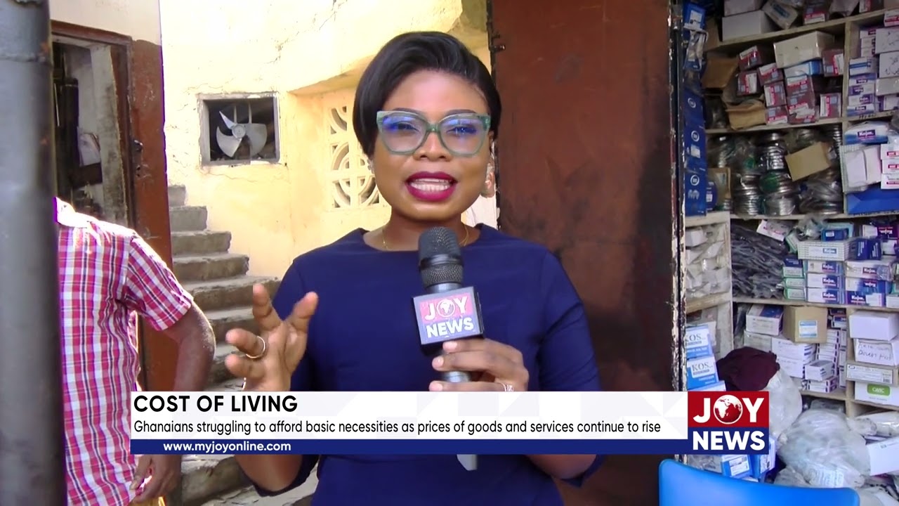 Ghanaians struggling to afford basic necessities as prices of goods and services continue to rise.