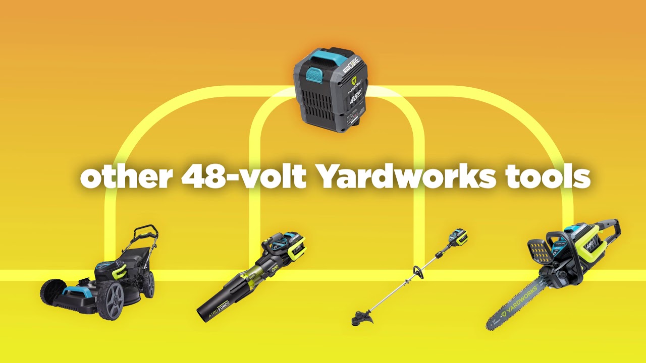 Yardworks 48V Brushless Chainsaw, 14-in | We Do New