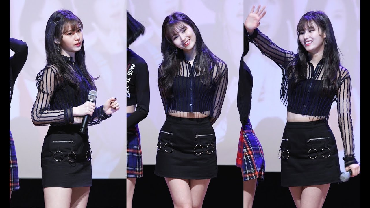 180310 트와이스(TWICE) 사나의 애교 & 리액션 (Sana Reaction) [서든어택 팬미팅] 4K 직캠 by 비몽