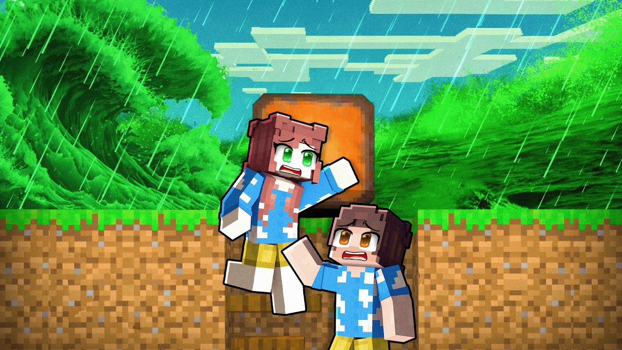 TOXİC YAĞMURDAN KAÇIYORUZ! ☣️ - Minecraft