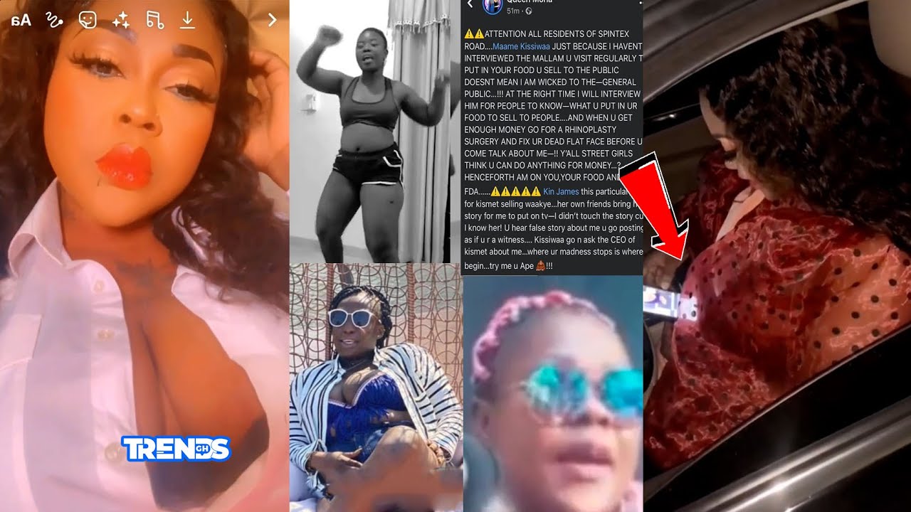 I love Tafribomski - Mona Gucci c&alpha;ught on video; f!ghts her best friend over lesbobo brouhaha