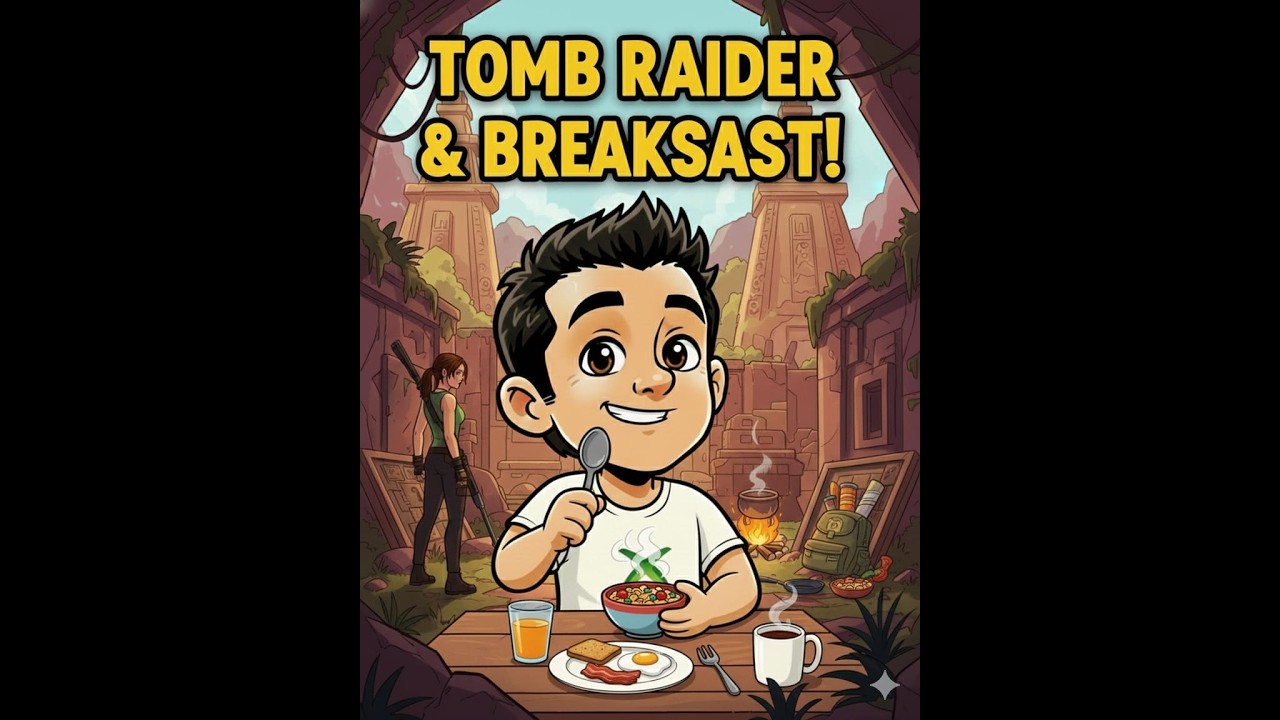 Jogatina Matinal Tomb Raider Xbox 360 enquanto passo o café