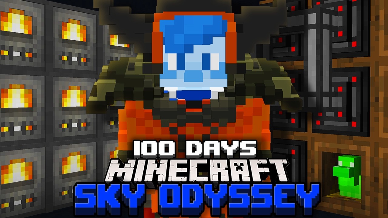 I Survived 100 Days as a Master Engineer in Minecraft