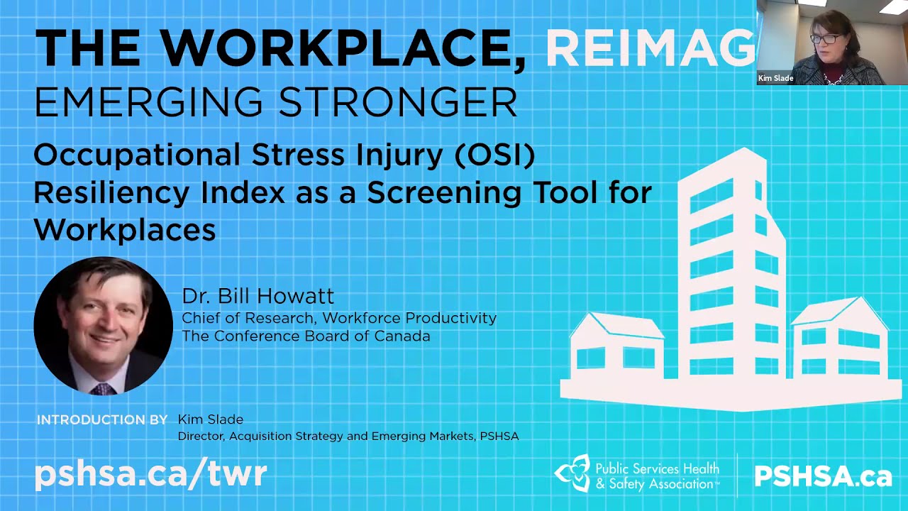 Occupational Stress Injury (OSI) Resiliency Index as a Screening Tool for Workplaces
