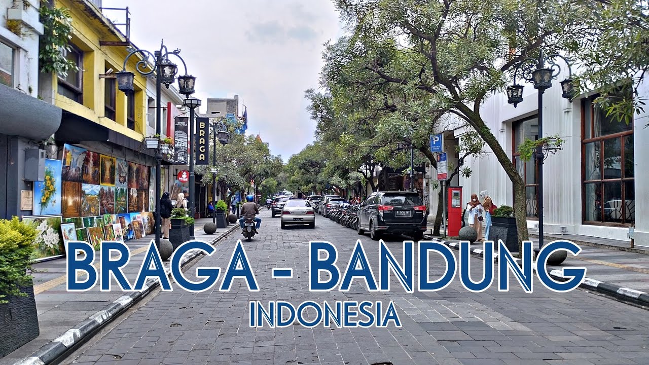 BRAGA CITY WALK BANDUNG YANG BERSEJARAH | JALAN ANTARA ALUN-ALUN BANDUNG KE BRAGA